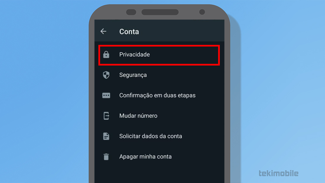 Ajuste a privacidade e segurança do aplicativo