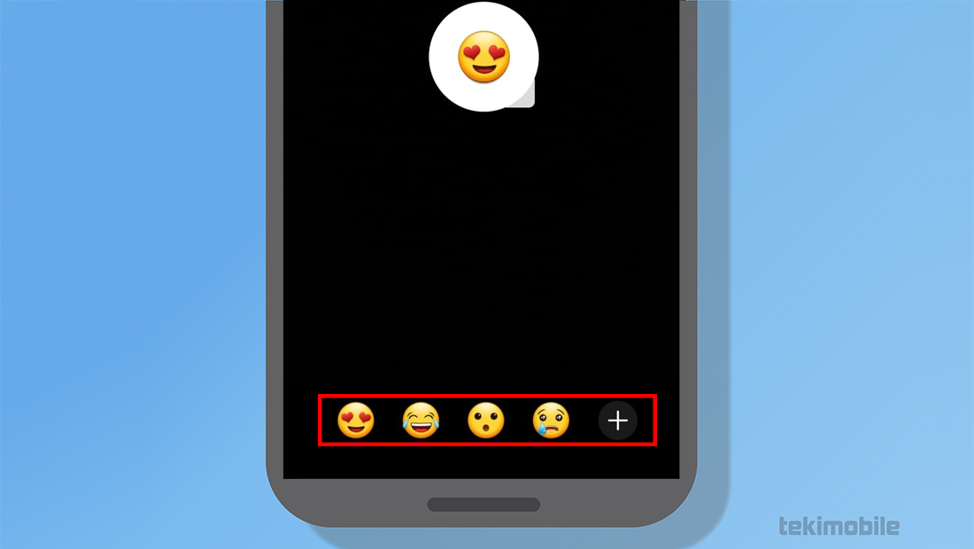 O aplicativo oferece uma gama de emojis