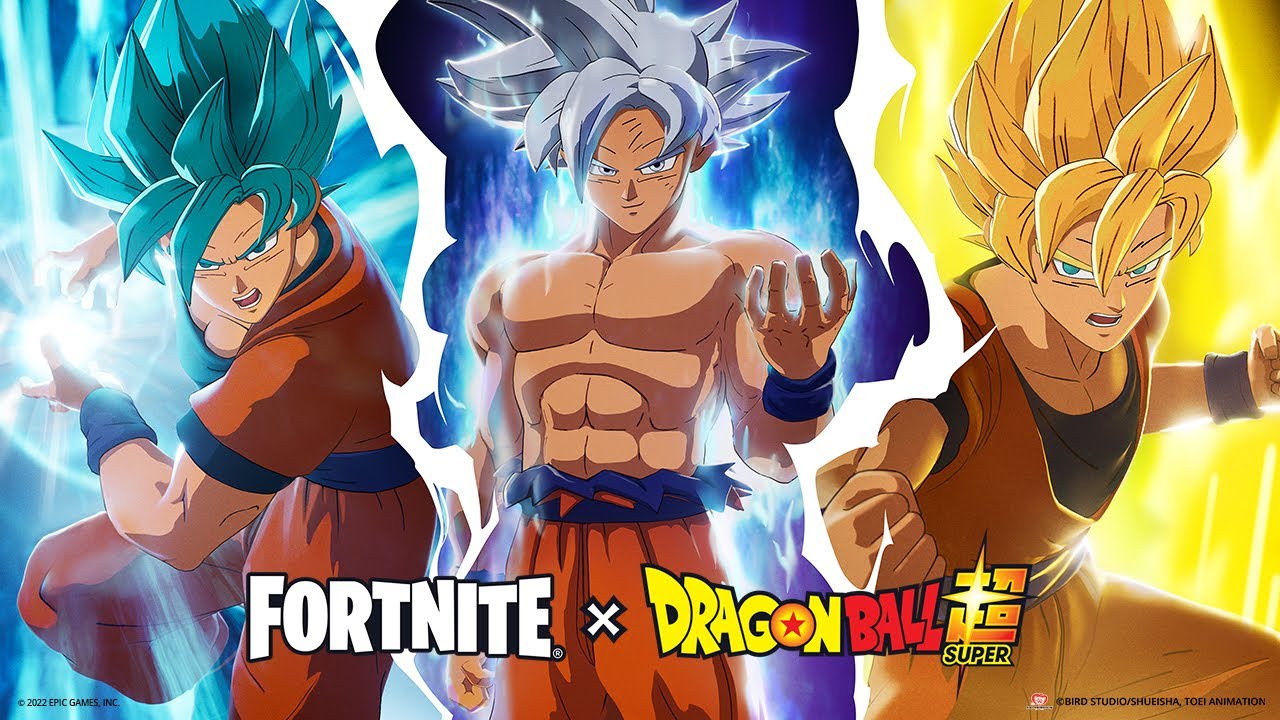 Goku e Vegeta chegam ao Fortnite para evento épico de Dragon Ball 4