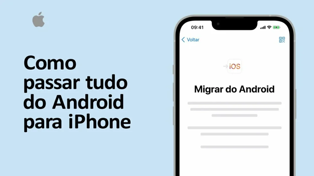 Como passar tudo do Android para o iPhone