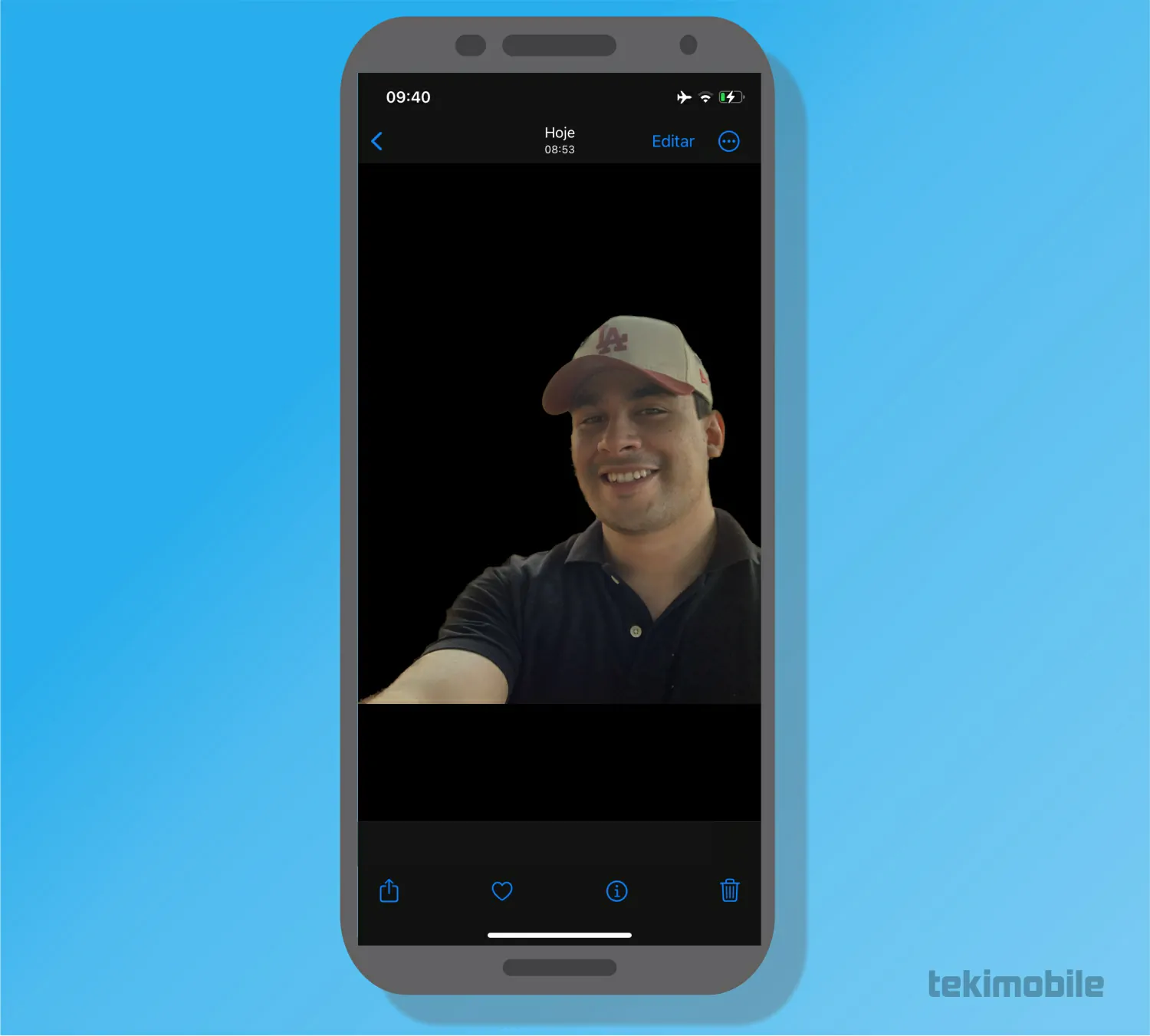 Foto sem fundo - Como tirar fundo de imagem no iPhone