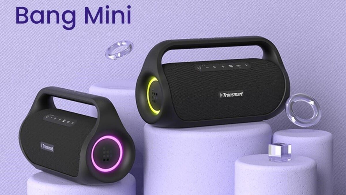 Tronsmart lança bang mini portable Party Speaker Com Punchy Bass 1