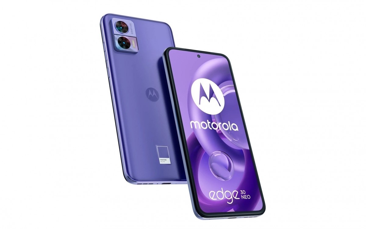 Motorola edge 30 neo: design compacto e parceria com Pantone 1