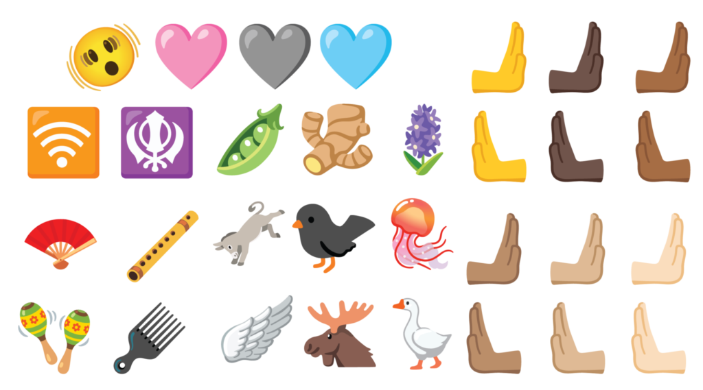 Burrinho, coração rosa e muito mais: conheçam os 31 emojis novos 1