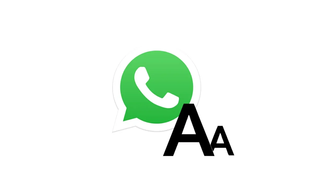 Como aumentar e diminuir as letras do WhatsApp