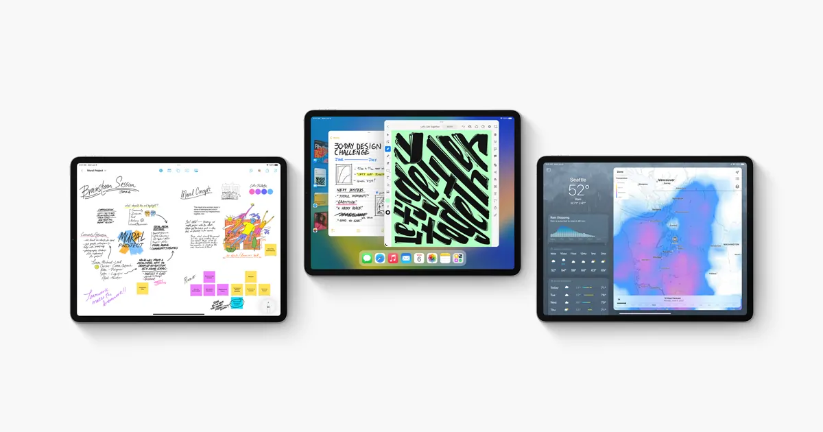 Prévia da nova atualização - O novo iPadOS 16 chegará na semana que vem para os usuários do iPad
