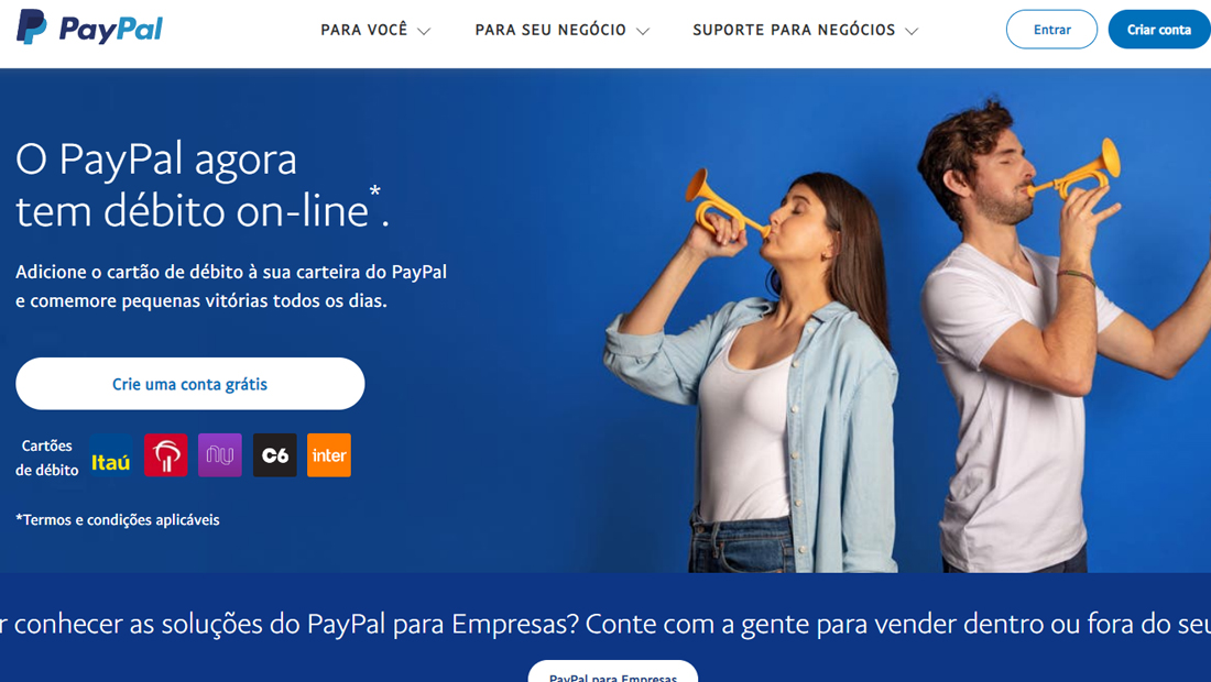 Aprenda como transferir dinheiro no paypal