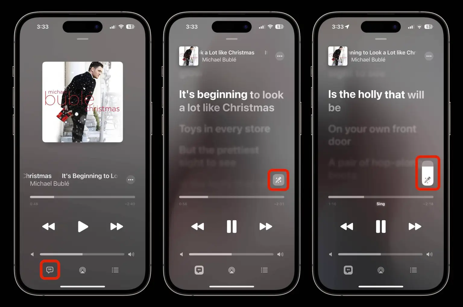 Ativar o modo karaokê -Apple Music Sing: como usar o Karaokê online