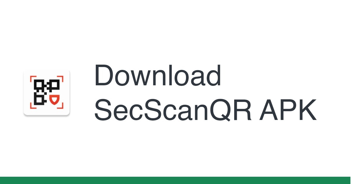SecScanQR - 6 apps de leitor de código de barras