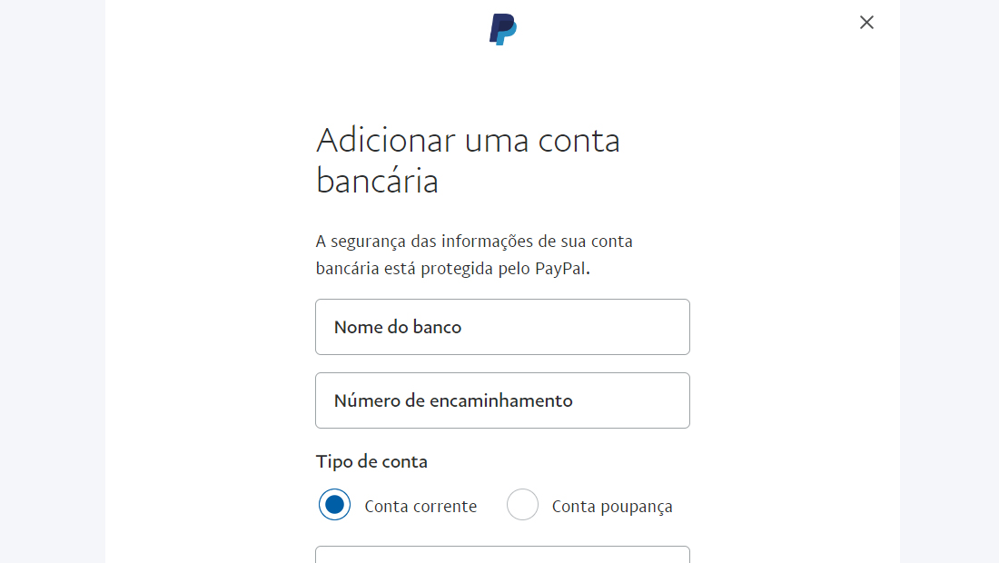 como transferir dinheiro no paypal conta no banco