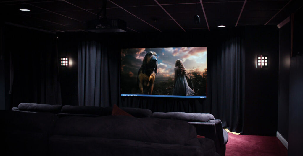 home theaters em casa