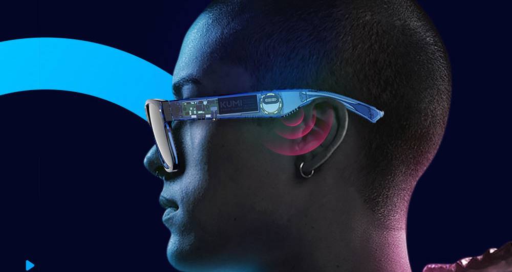 KUMI Meta V1: óculos com fones de ouvido, Siri, Alexa e mais 18