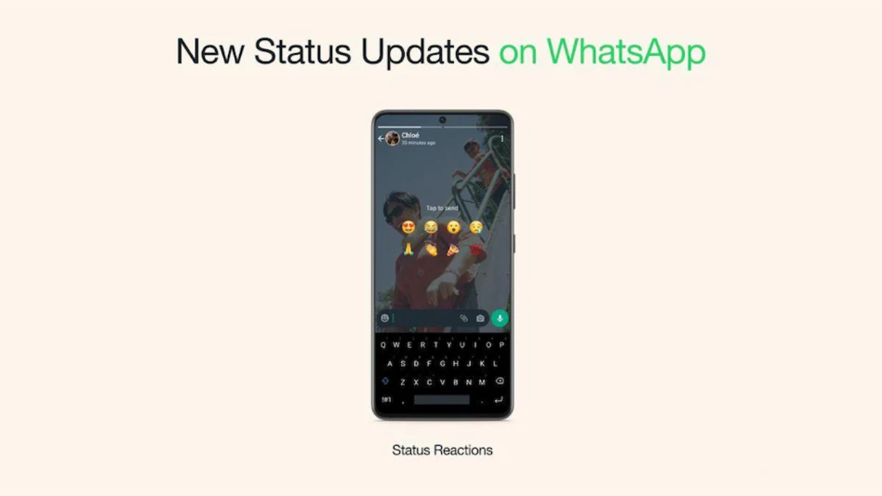 Reação aos status - Status do WhatsApp ganha voz, reações e muito mais