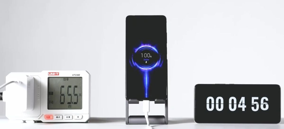 Redmi mostra tecnologia que carrega celular em 5 minutos