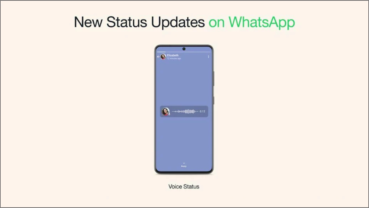Status de voz - Status do WhatsApp ganha voz, reações e muito mais