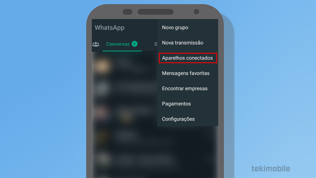 mensagens do whatsapp conectar