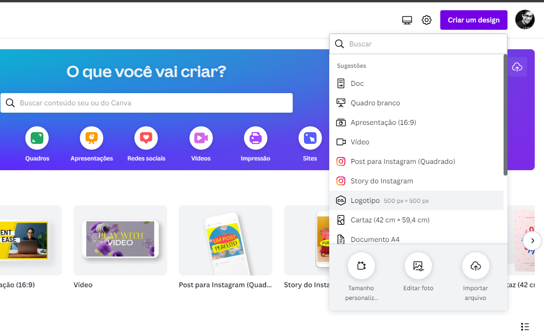 Como fazer uma marca d'água no Canva 1