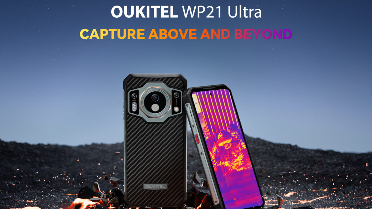 O mais recente modelo principal da Oukitel, WP21 Ultra, chega em breve com uma câmera térmica 1