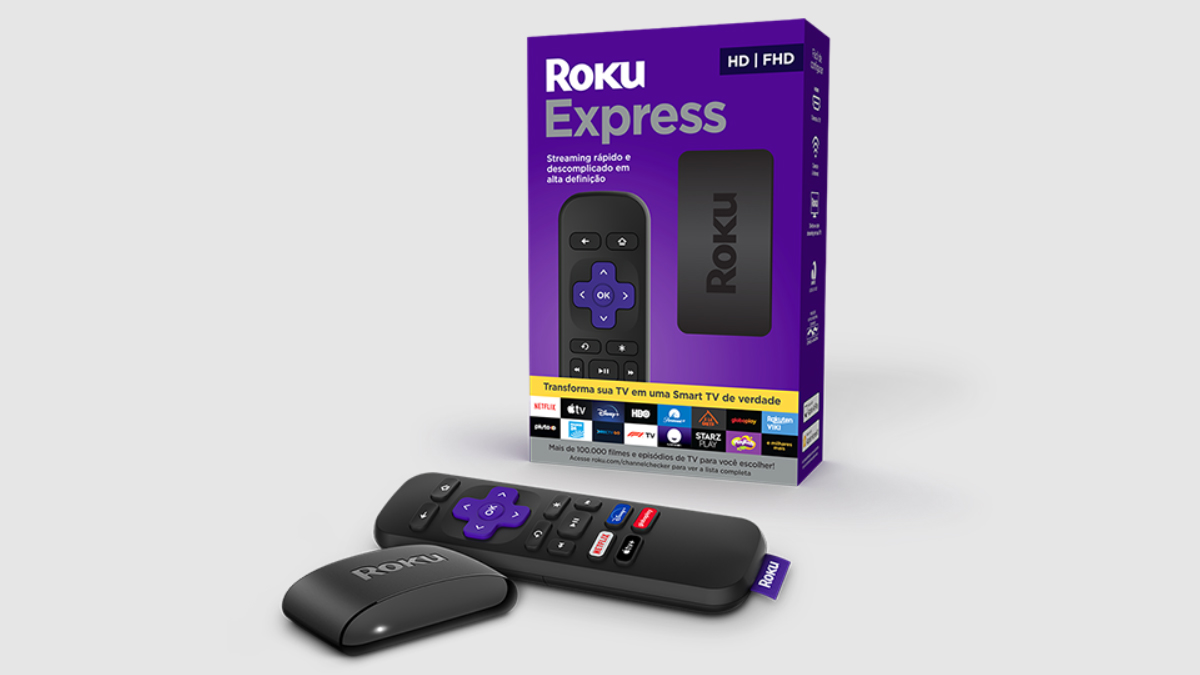 Roku Express 4K no Brasil