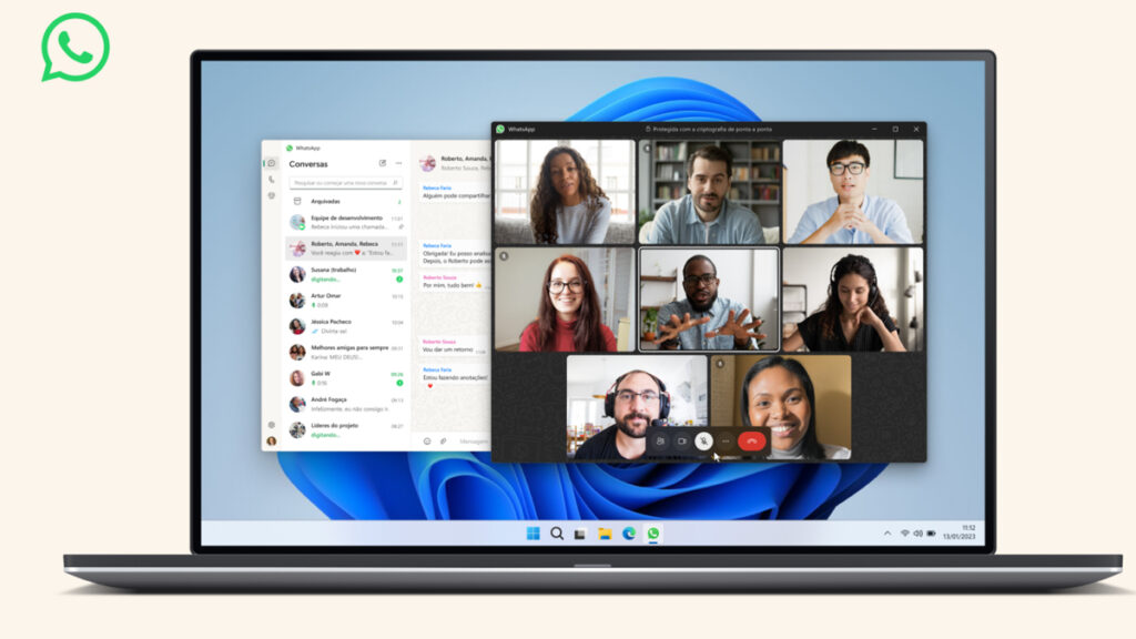 novidades no whatsapp pc