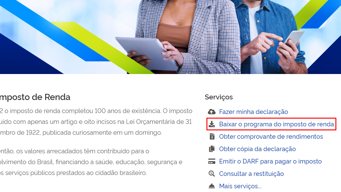 programa para imposto de renda 2023 baixar