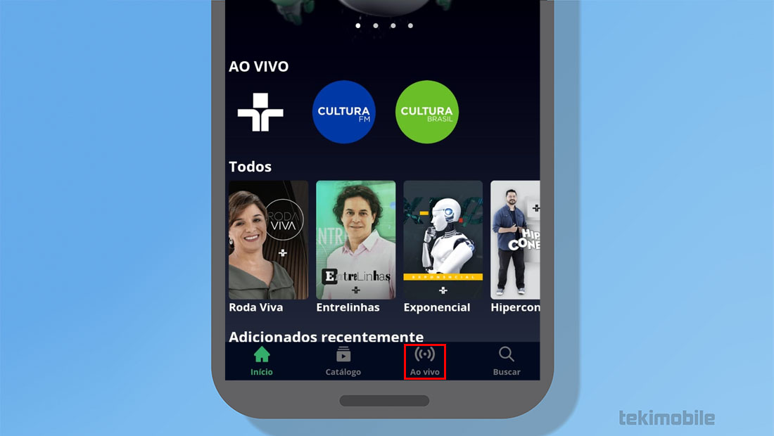 ao vivo tv cultura app