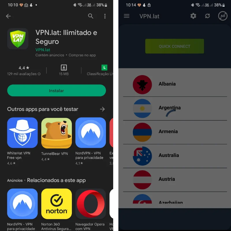 Como desbloquear o Telegram com uma VPN 4