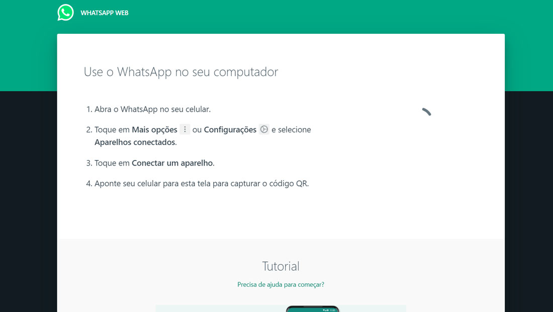 Como usar o WhatsApp oficial no Windows 7