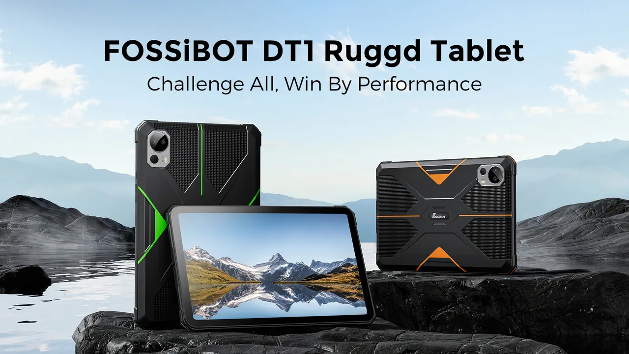 FOSSiBOT DT1: novo tablet robusto revoluciona! E você pode ganhar um! 3