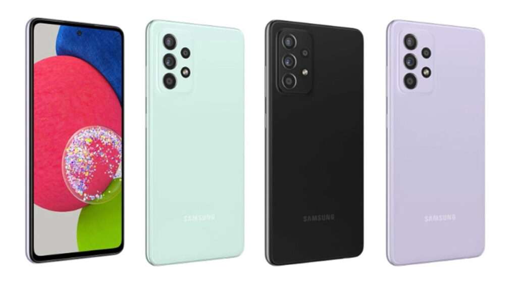 atualização galaxy a52