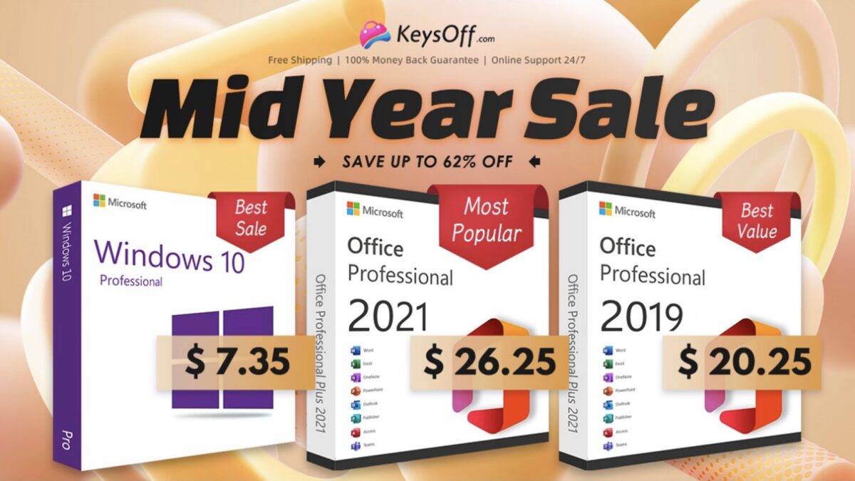 Licença Office 2021 e Windows 10/11 a partir de R$ 34 na promoção Keysoff 1