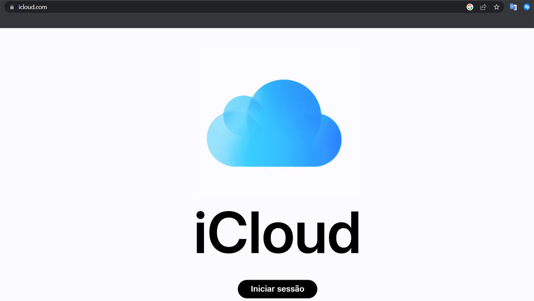 acessar icloud backup do iPhone