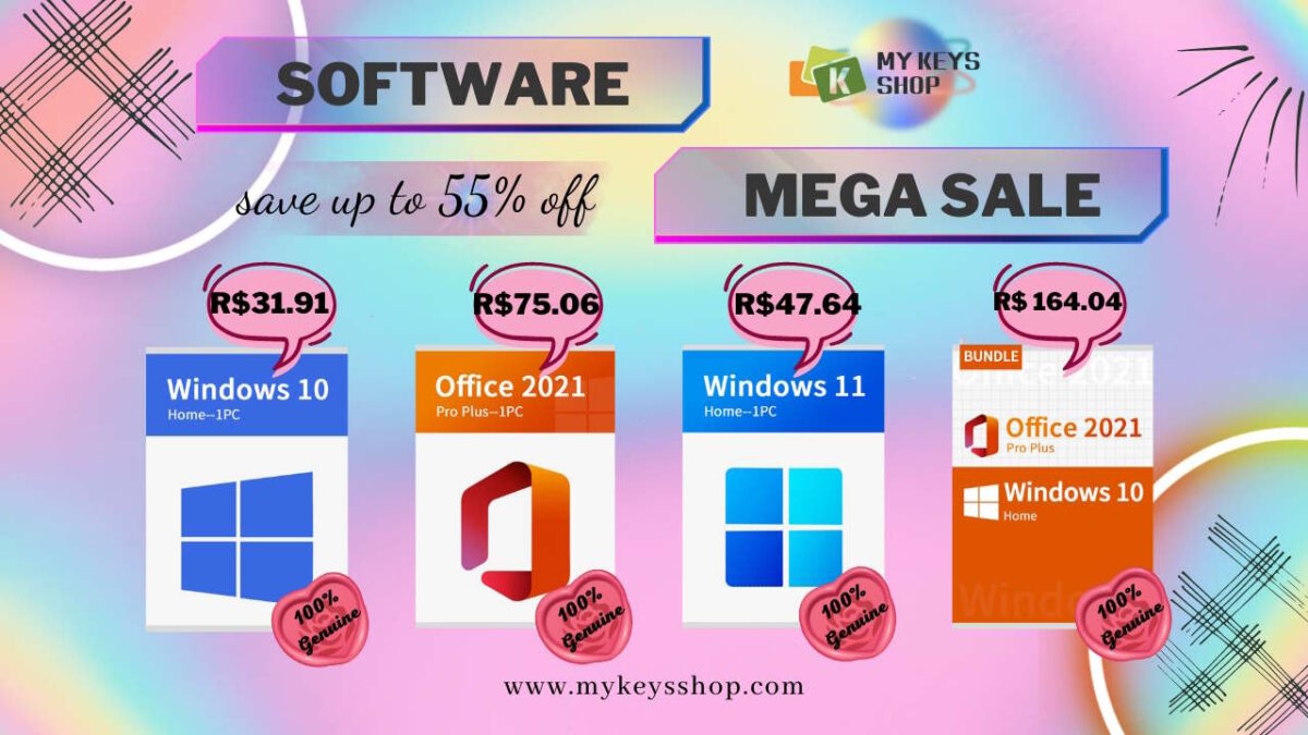 Windows 10 por R$ 35! Confira as Licenças de Software Genuínas da MyKeysShop!  1