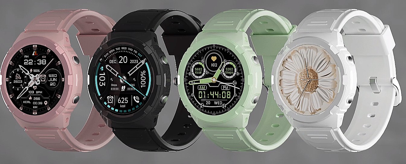 KOSPET TANK S1, Smartwatch com tela de AMOLED por R$ 427 8