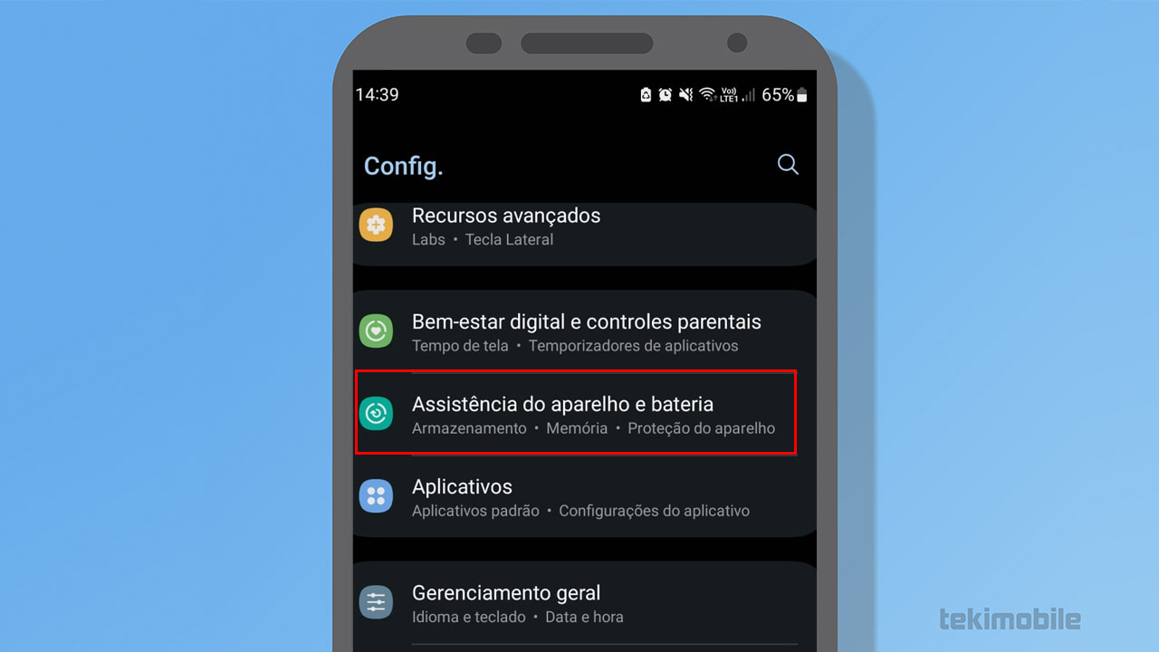 android bateria