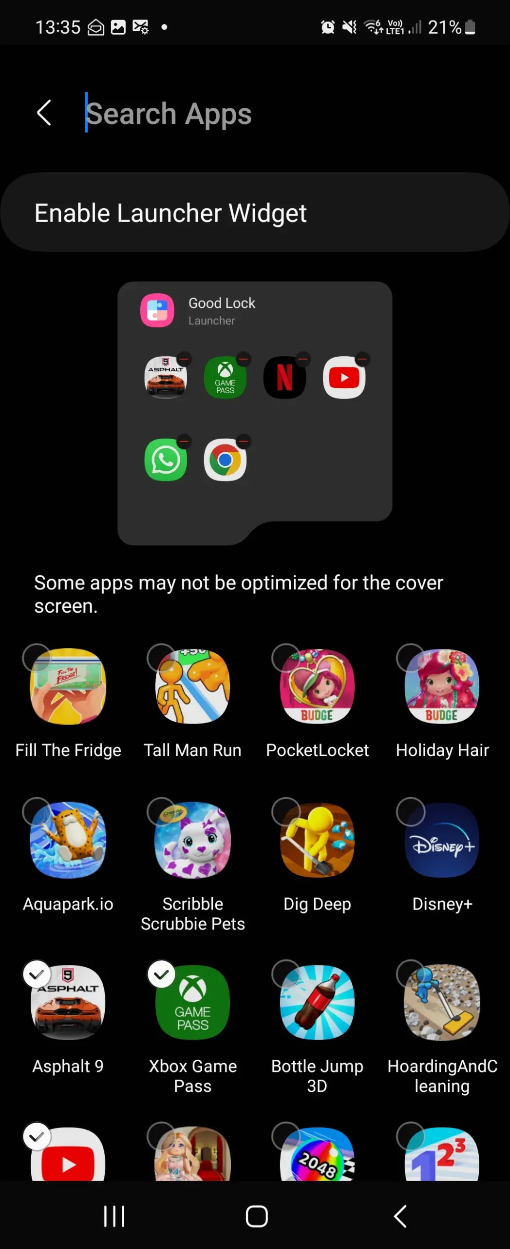 Como rodar qualquer app ou jogo na tela externa do Galaxy Z Flip5? 4
