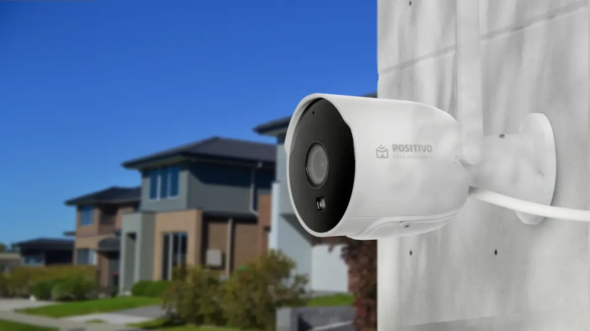 Positivo Casa Inteligente lança Smart Câmera Externa com Wi-Fi e a prova d'água 1