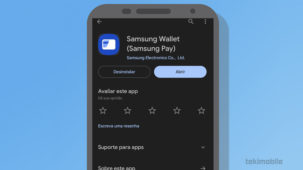 aplicativo samsung wallet