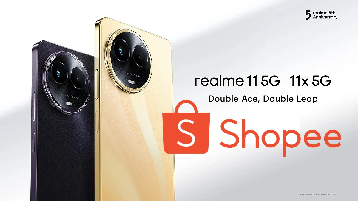 Shopee e realme fazem parceria para lançar novos realme 11x e 11 5G no Brasil 1