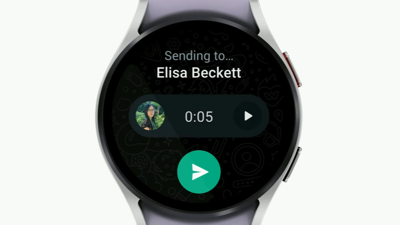 Como usar o WhatsApp em relógios Galaxy ou outros com Wear OS 7