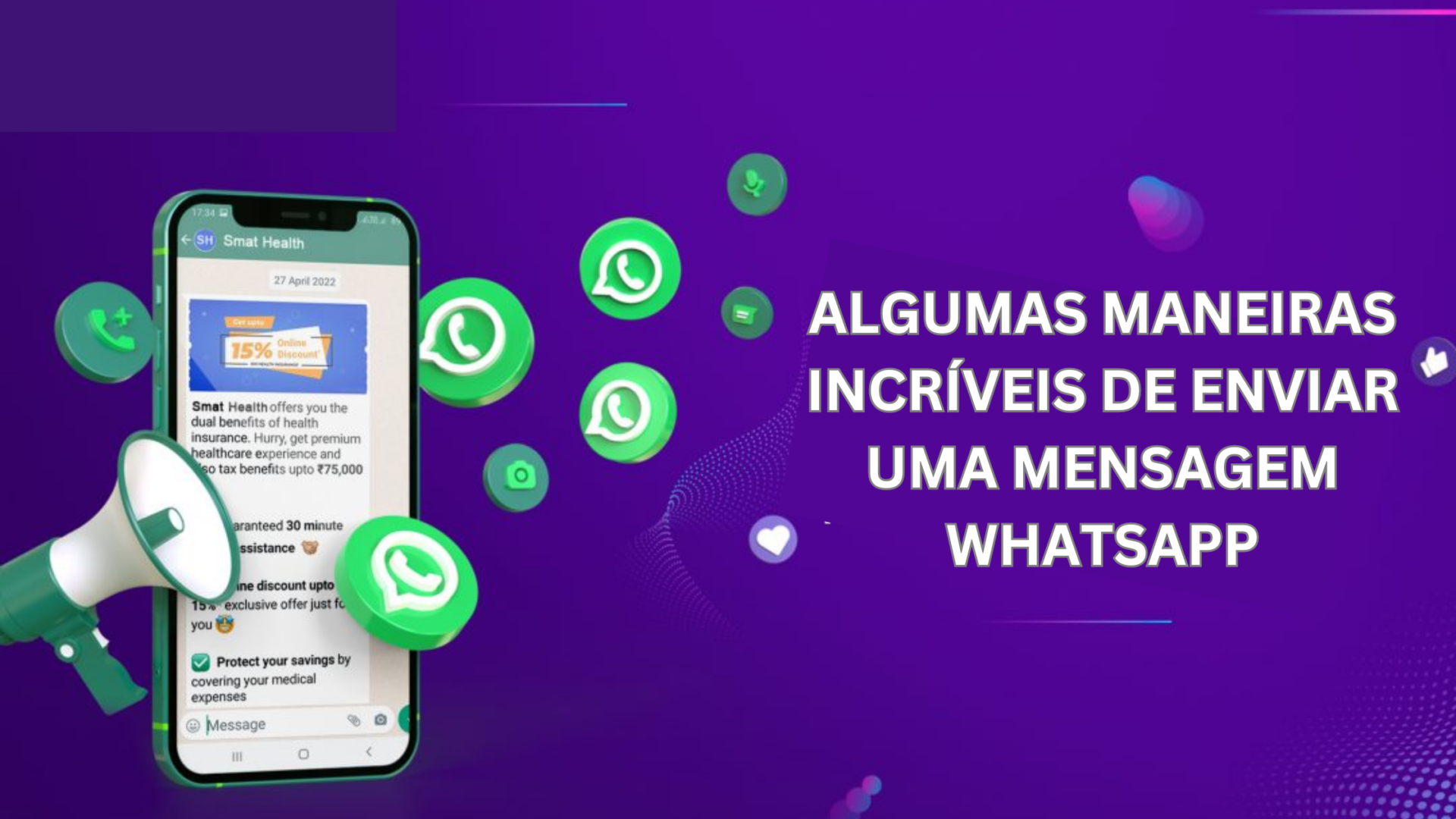 Algumas maneiras incríveis de enviar uma mensagem pelo WhatsApp 6