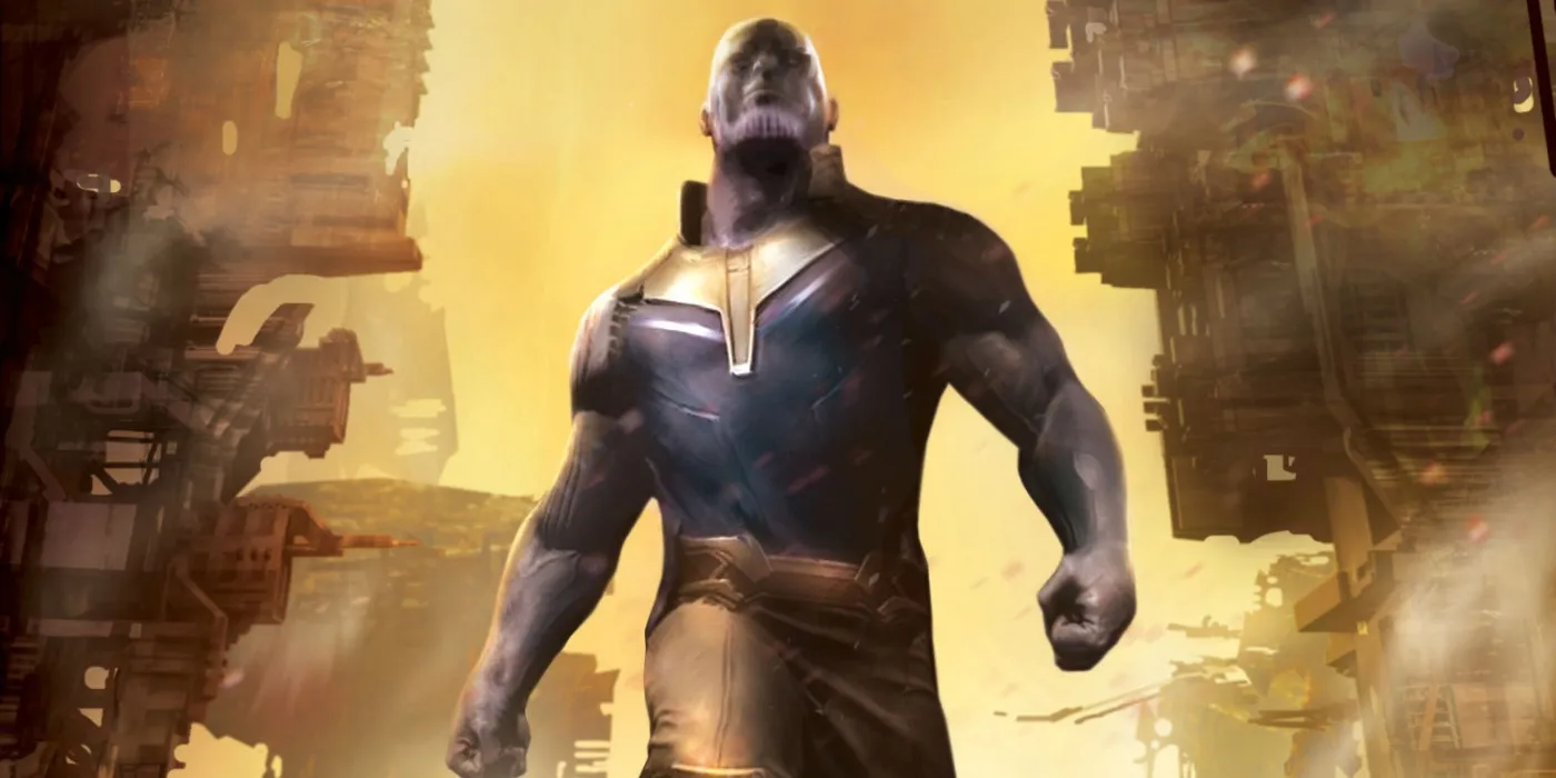 Imagem da animação Thanos: Titan Consumed