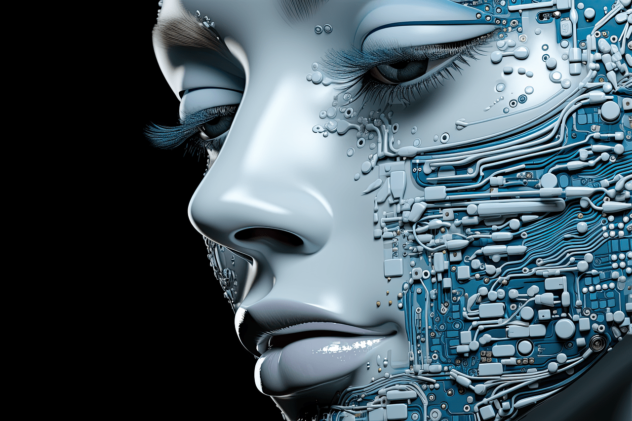 Imagem de um robo simbolizando Inteligência Artificial para iniciantes
