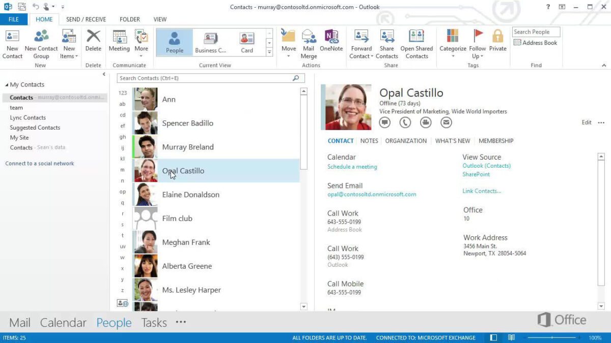 Como usar e gerenciar a lista de contatos do Hotmail/Outlook 1