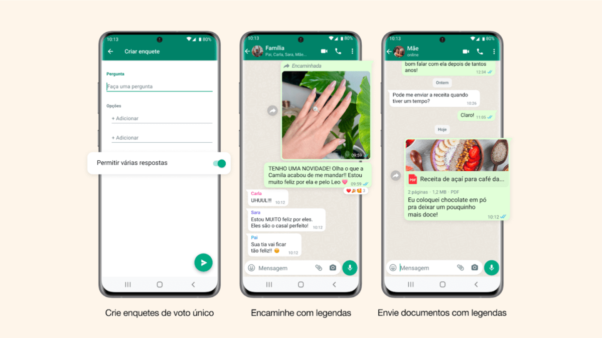 Como usar o WhatsApp para criar enquetes passo a passo 1