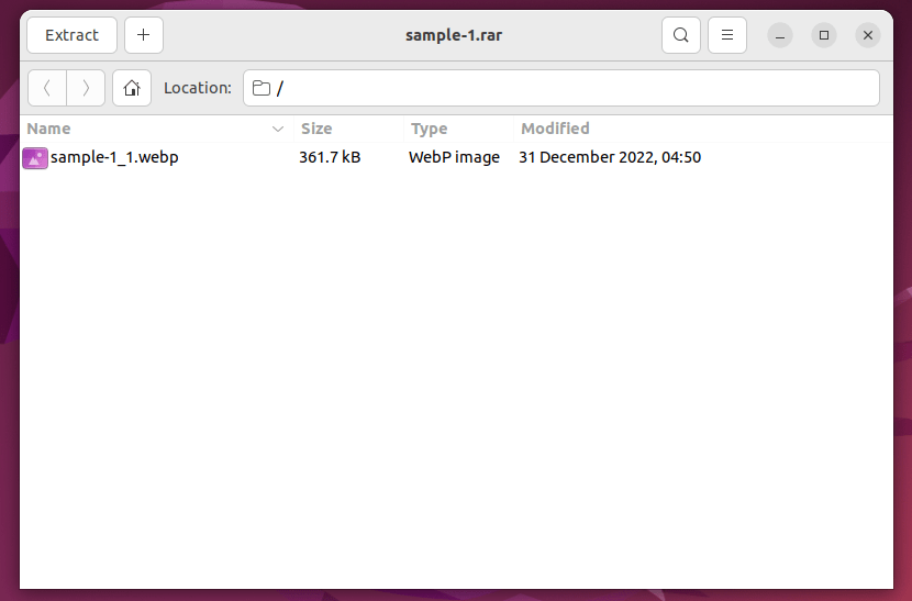 Rolo de arquivos no Ubuntu