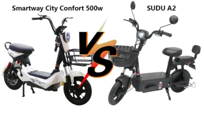SUDU A2 vs Smartway City Confort 500w: Qual é a melhor escolha de bicicleta elétrica? 21