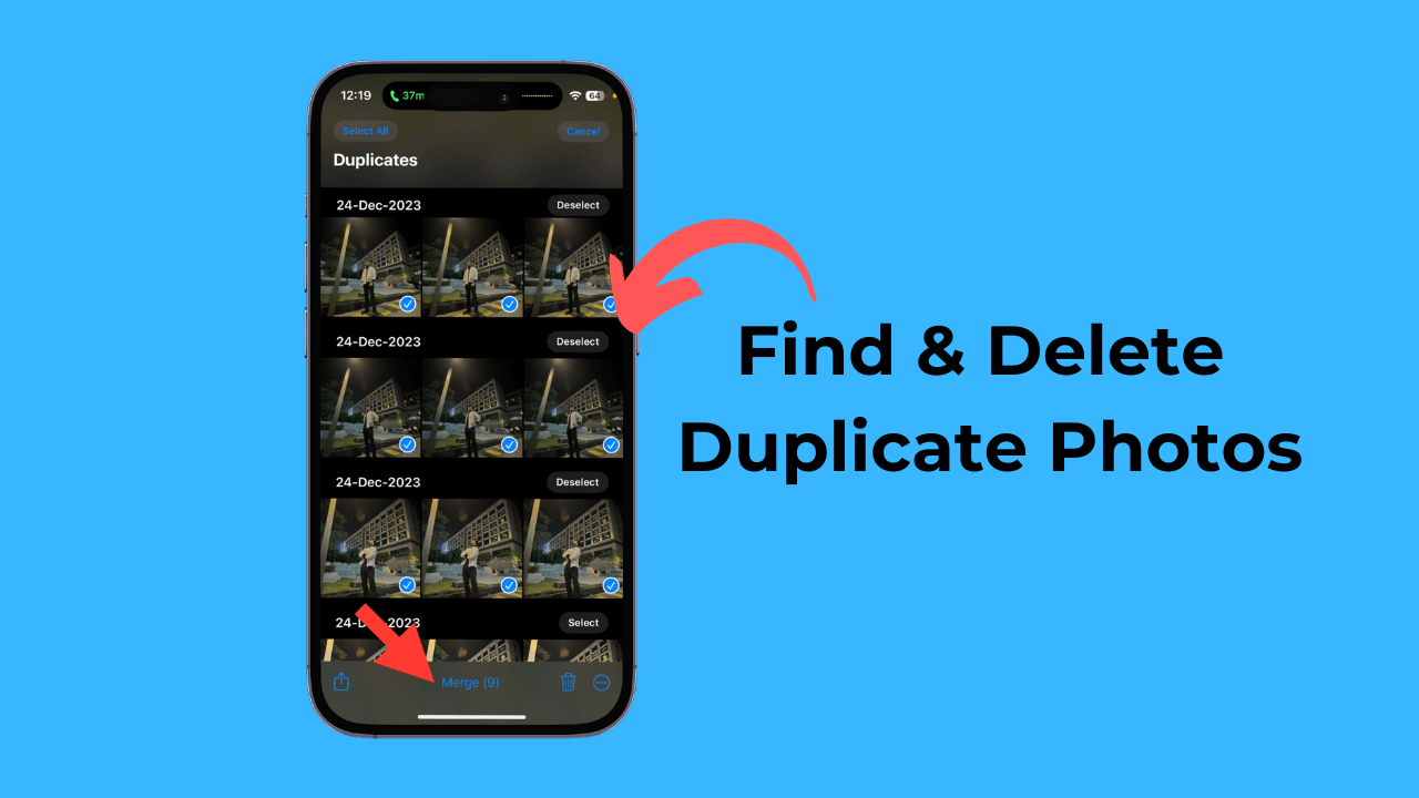 Como encontrar e excluir fotos duplicadas no iPhone 3