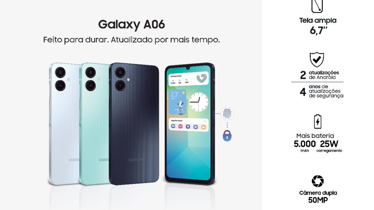 Galaxy A06 destaque