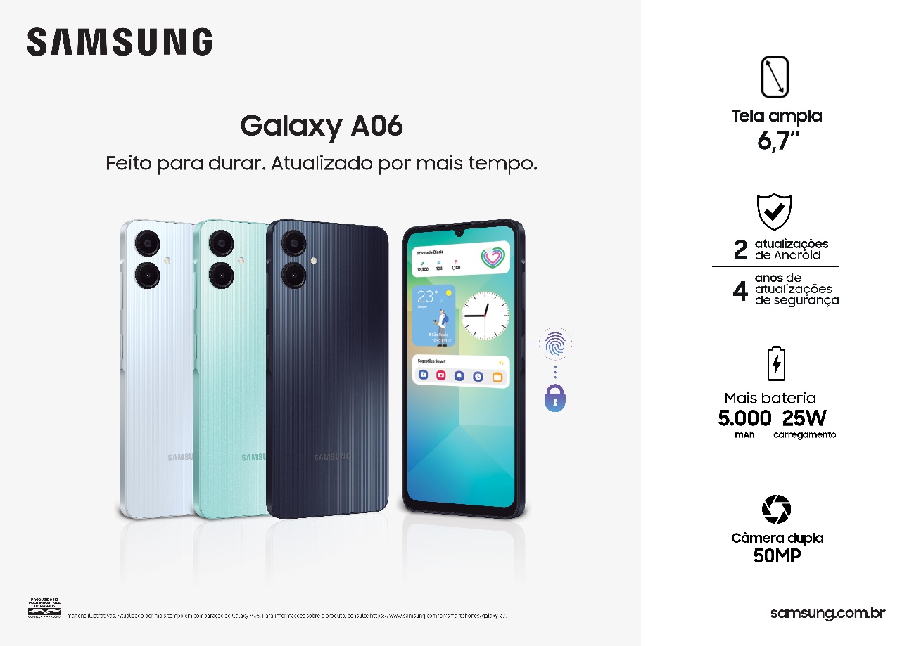 Galaxy A06 destaque